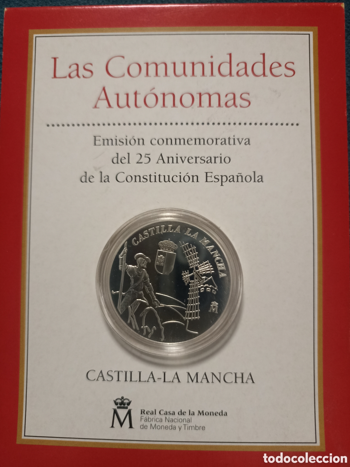 Monedas FNMT: Moneda Castilla la Mancha - Foto 3