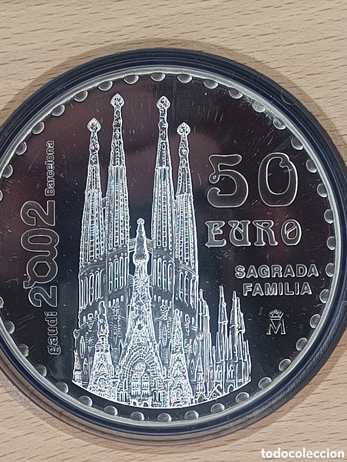 Monedas FNMT: 2002, CINCUENT&Iacute;N DE GAUD&Iacute;