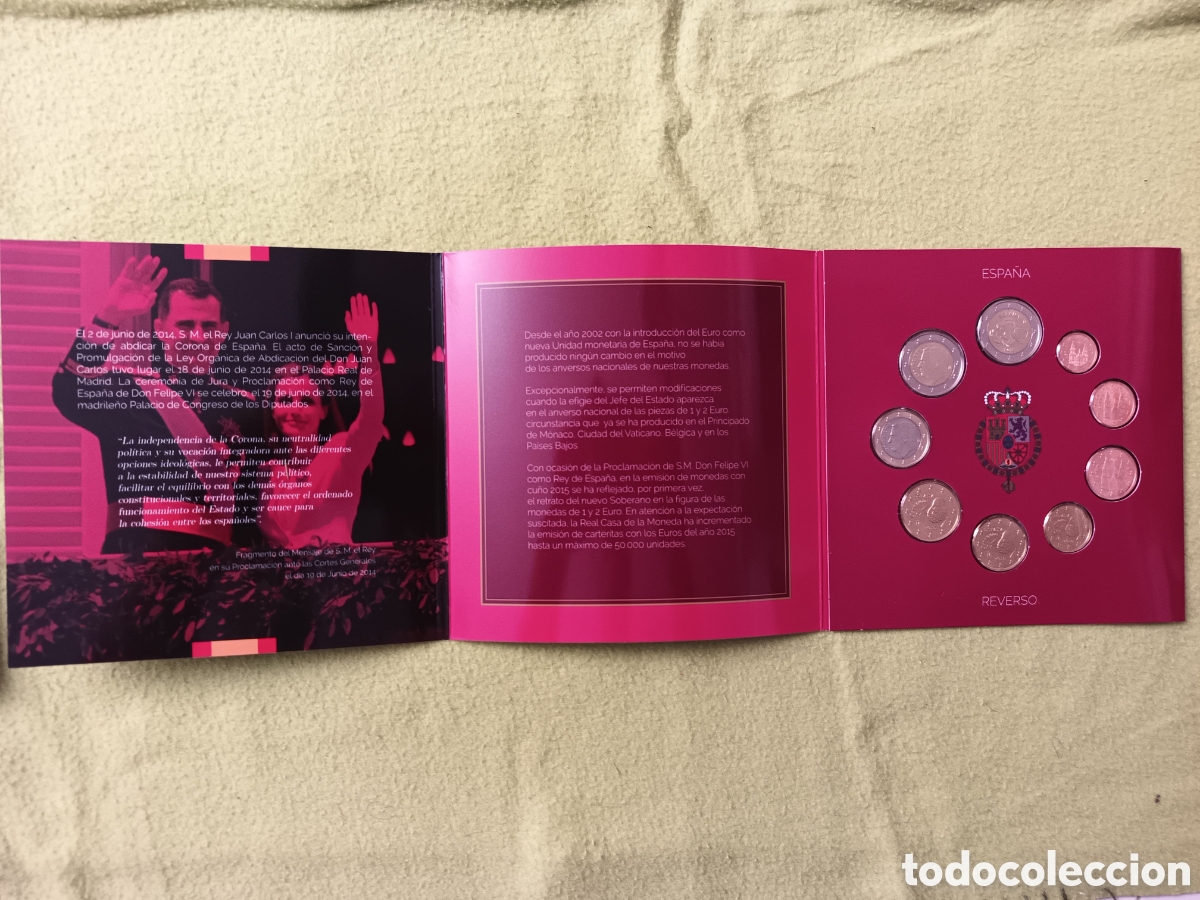 Monedas FNMT: 2015, EUROSET ESPA&Ntilde;A - Foto 4