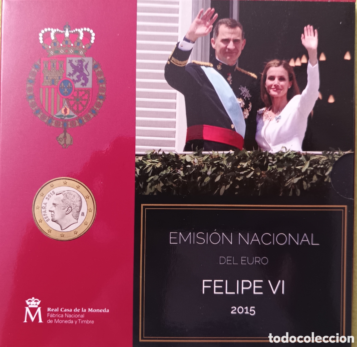 FNMT Coins: 2015, EUROSET ESPA&Ntilde;A