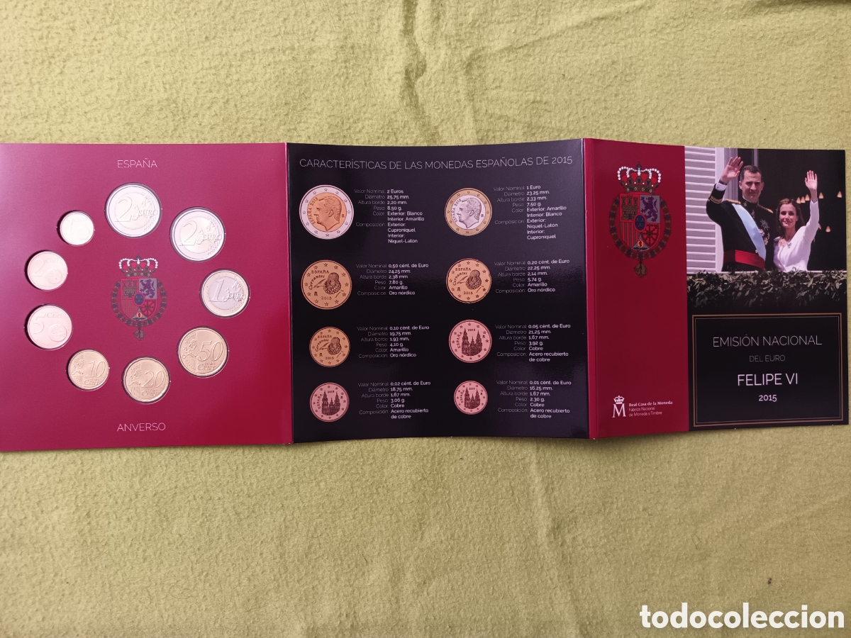 Monedas FNMT: 2015, EUROSET ESPA&Ntilde;A - Foto 5