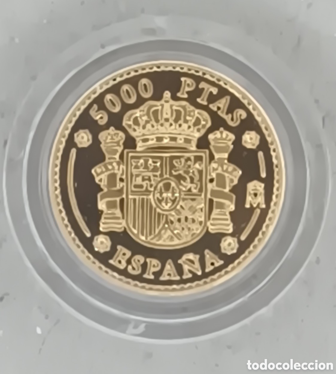 Monedas FNMT: 2000, CARLOS V IMPERATOR, MONEDA DE ORO DE 5000 PESETAS