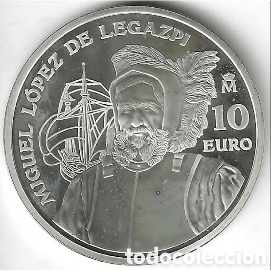 Monedas FNMT: 2003, LEGAZPI 500 ANIVERSARIO DEL NACIMIENTO 10&euro;