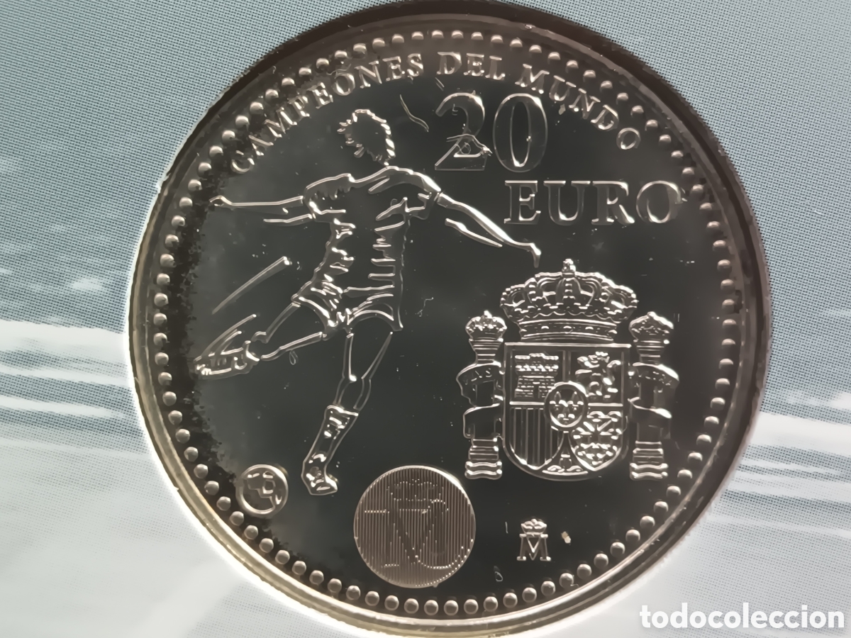 Monedas FNMT: 2010, CARTERA FNMT CAMPEONES, MONEDA DE 20&euro;