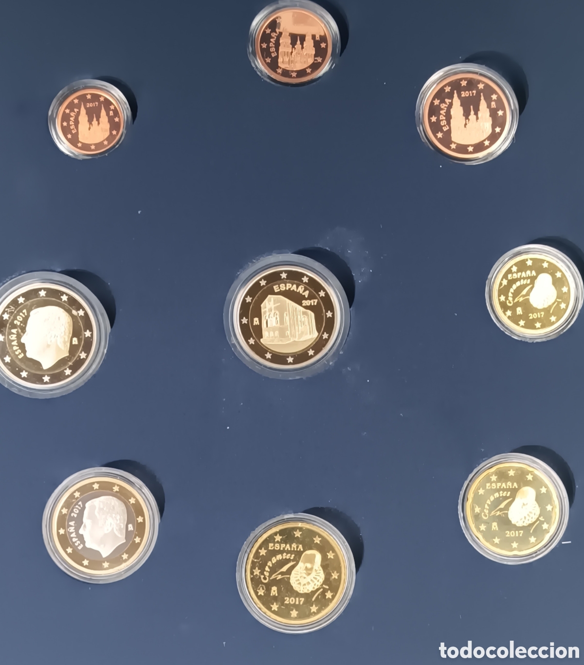 Monedas FNMT: 2017, EUROSET PROOF ESPA&Ntilde;A - Foto 6