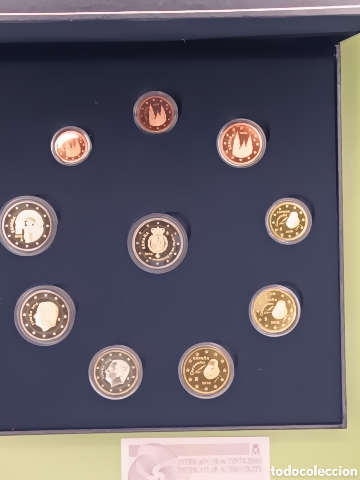 Monedas FNMT: 2018, EUROSET PROOF ESPA&Ntilde;A