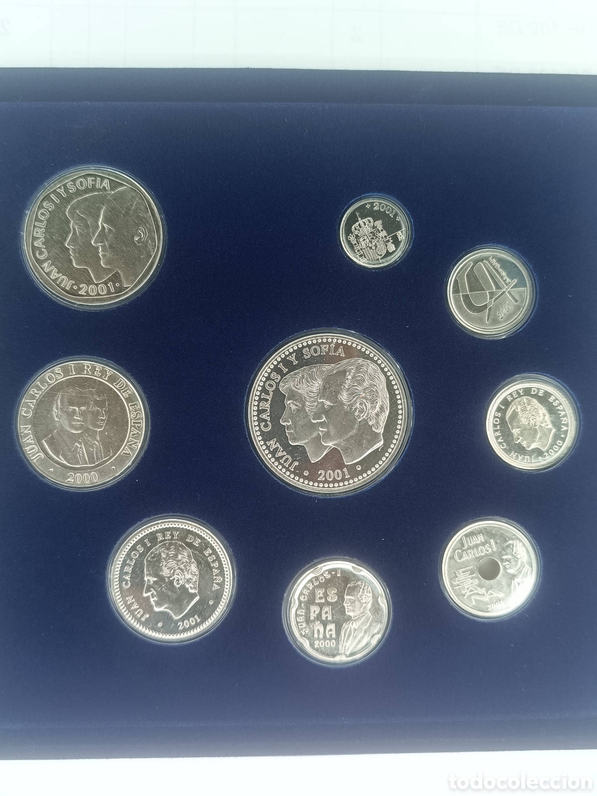 FNMT Coins: 2001, LAS &Uacute;LTIMAS PESETAS EN PLATA