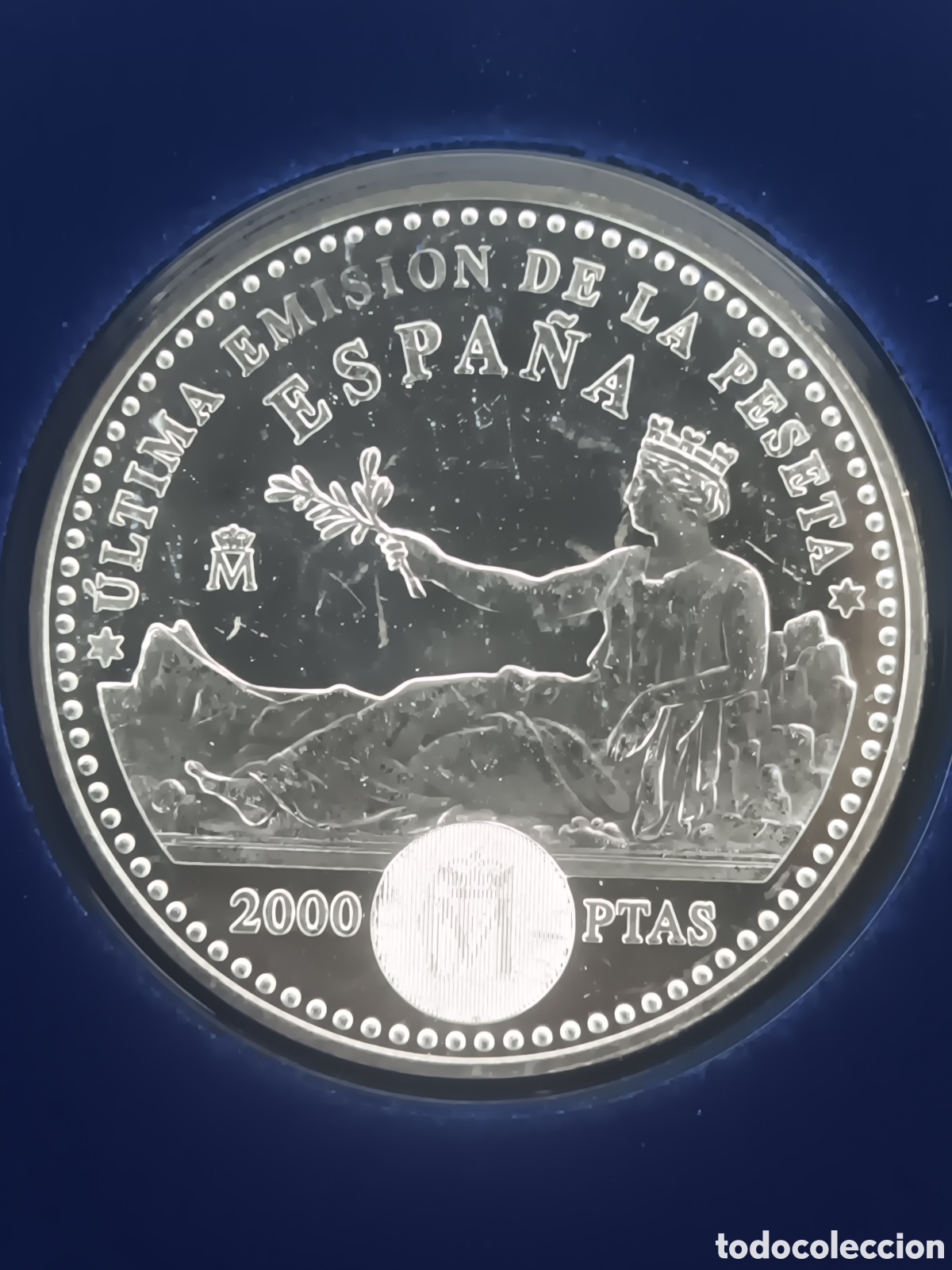 Monedas FNMT: 2001, LAS &Uacute;LTIMAS PESETAS EN PLATA - Foto 15