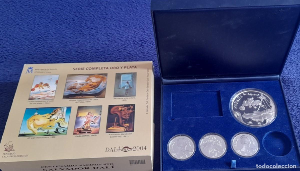 Monedas FNMT: Monedas Plata Dali 2004 FNMT