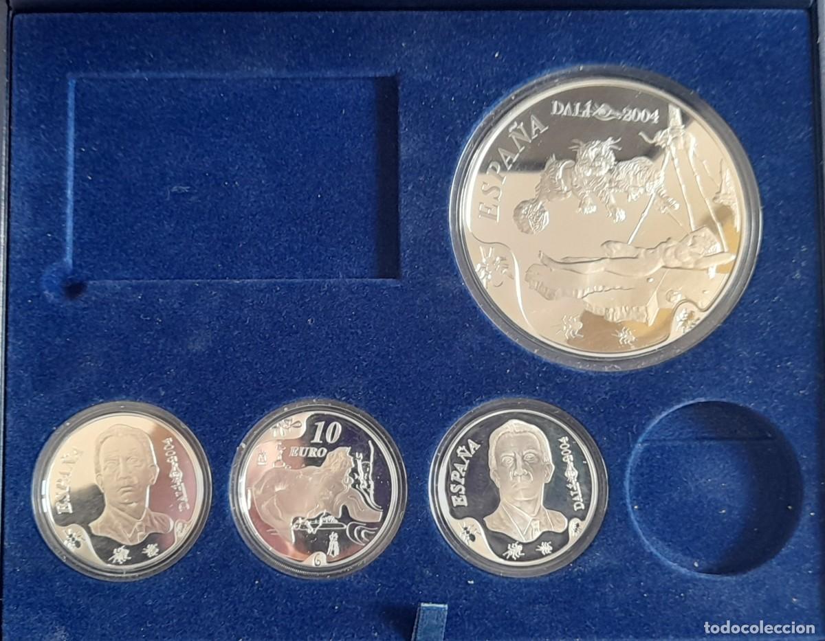 Monedas FNMT: Monedas Plata Dali 2004 FNMT - Foto 2