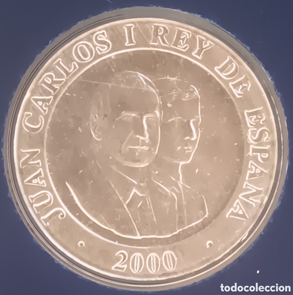 Monedas FNMT: 2001, PACK DE 5 ESTUCHES DE LAS &Uacute;LTIMAS PESETAS EN PLATA. - Foto 11
