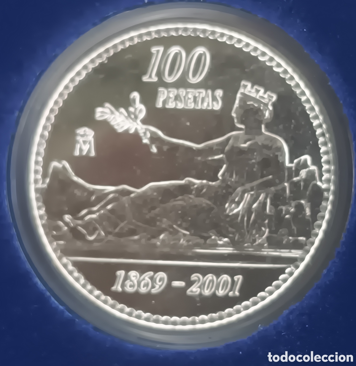 Monedas FNMT: 2001, PACK DE 5 ESTUCHES DE LAS &Uacute;LTIMAS PESETAS EN PLATA. - Foto 14