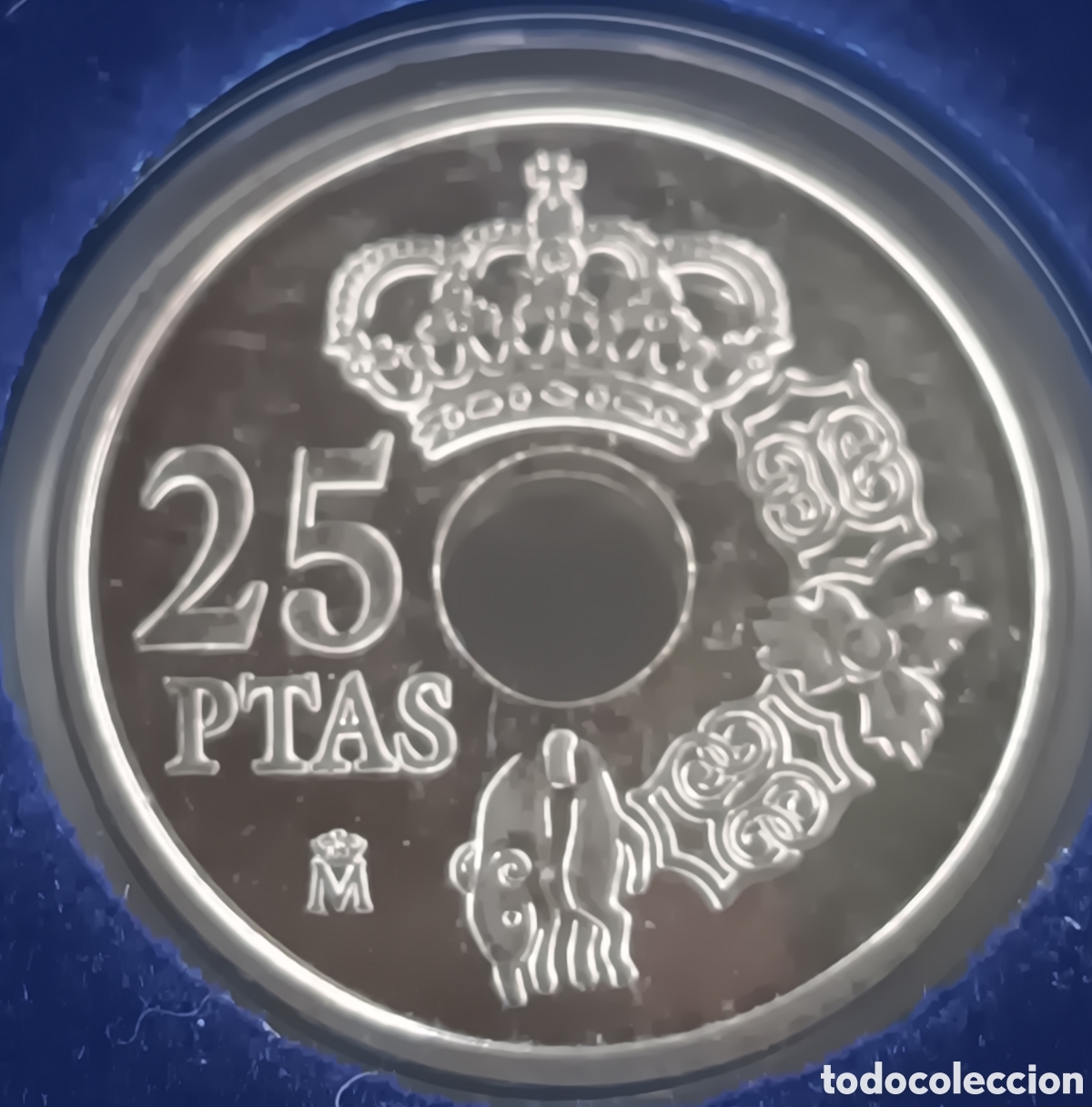 Monedas FNMT: 2001, PACK DE 5 ESTUCHES DE LAS &Uacute;LTIMAS PESETAS EN PLATA. - Foto 16