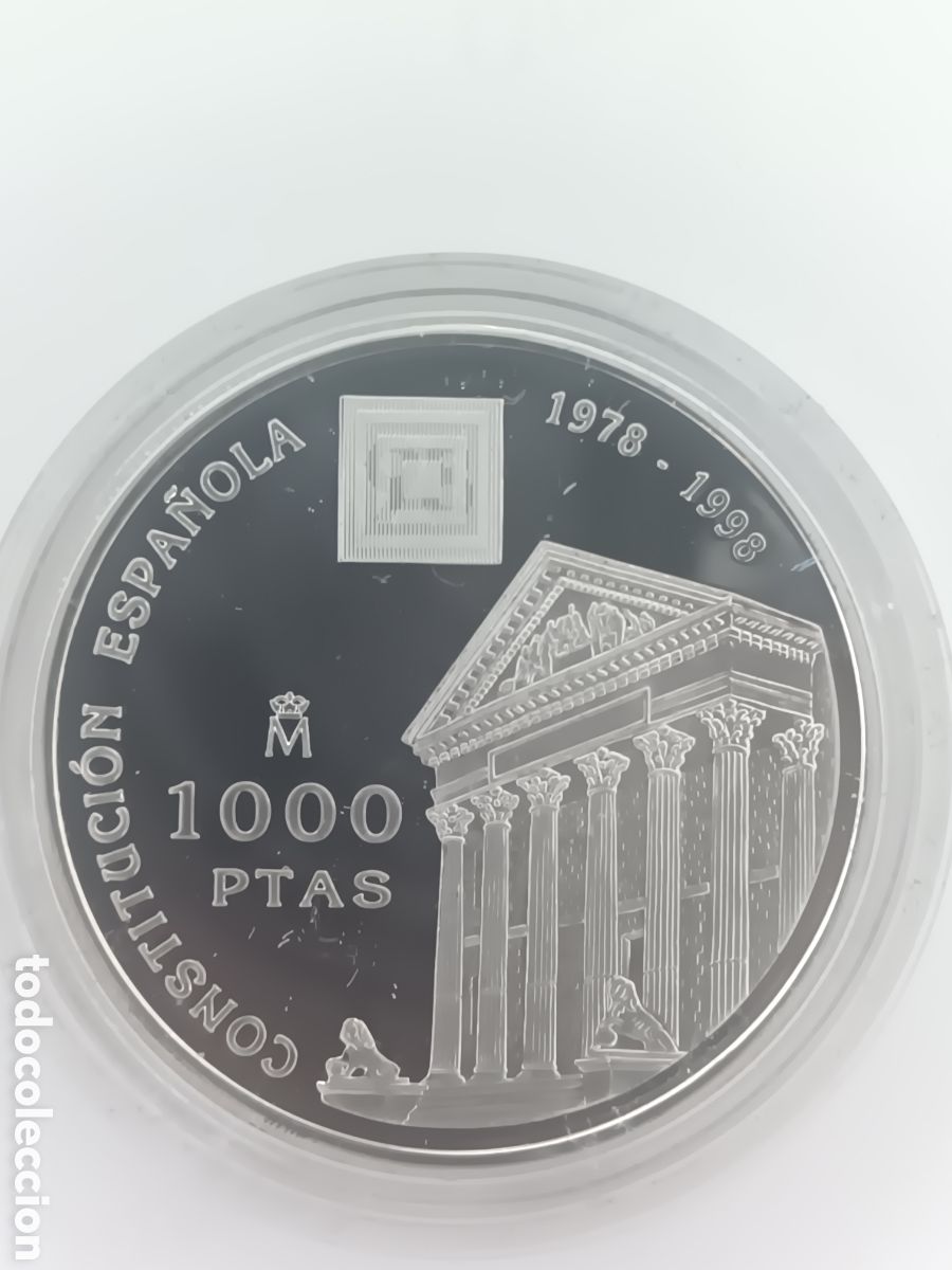 Monete FNMT: 1998, XX ANIVERSARIO DE LA CONSTITUCI&Oacute;N ESPA&Ntilde;OLA