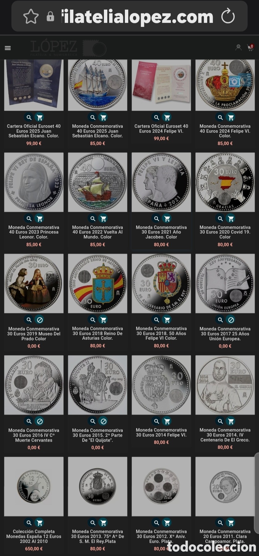 Monnaies FNMT: 30 euros plata precintada