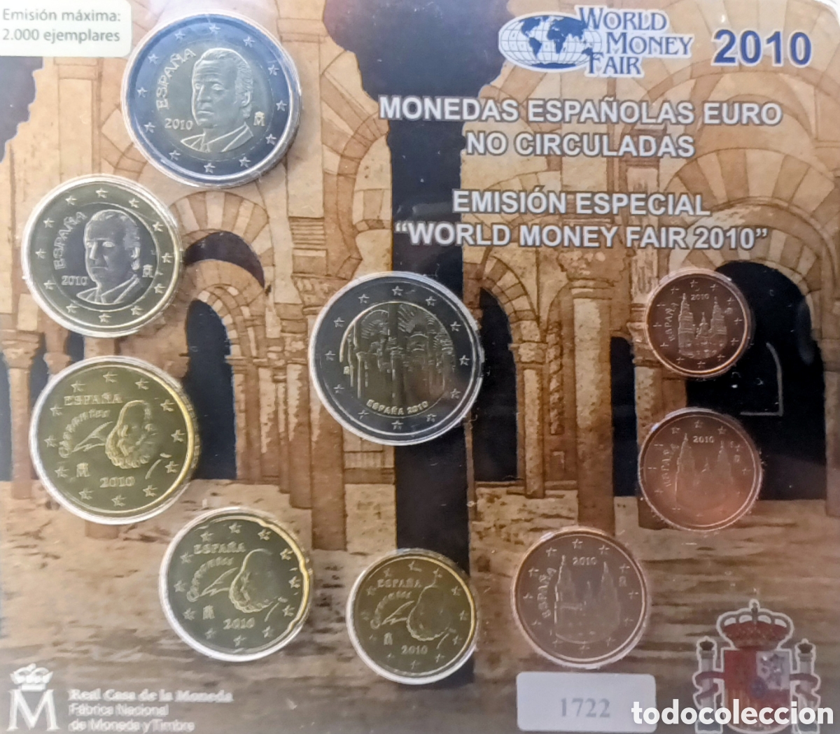 Monedas FNMT: 2010, EUROSET WMF BERL&Iacute;N - Foto 3