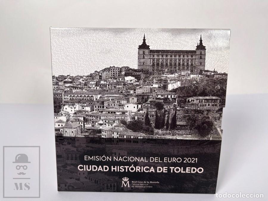 Monedas FNMT: Cartera Euros / Euroset - Ciudad Hist&oacute;rica de Toledo - Proof A&ntilde;o 2021 FNMT - 7500 unidades