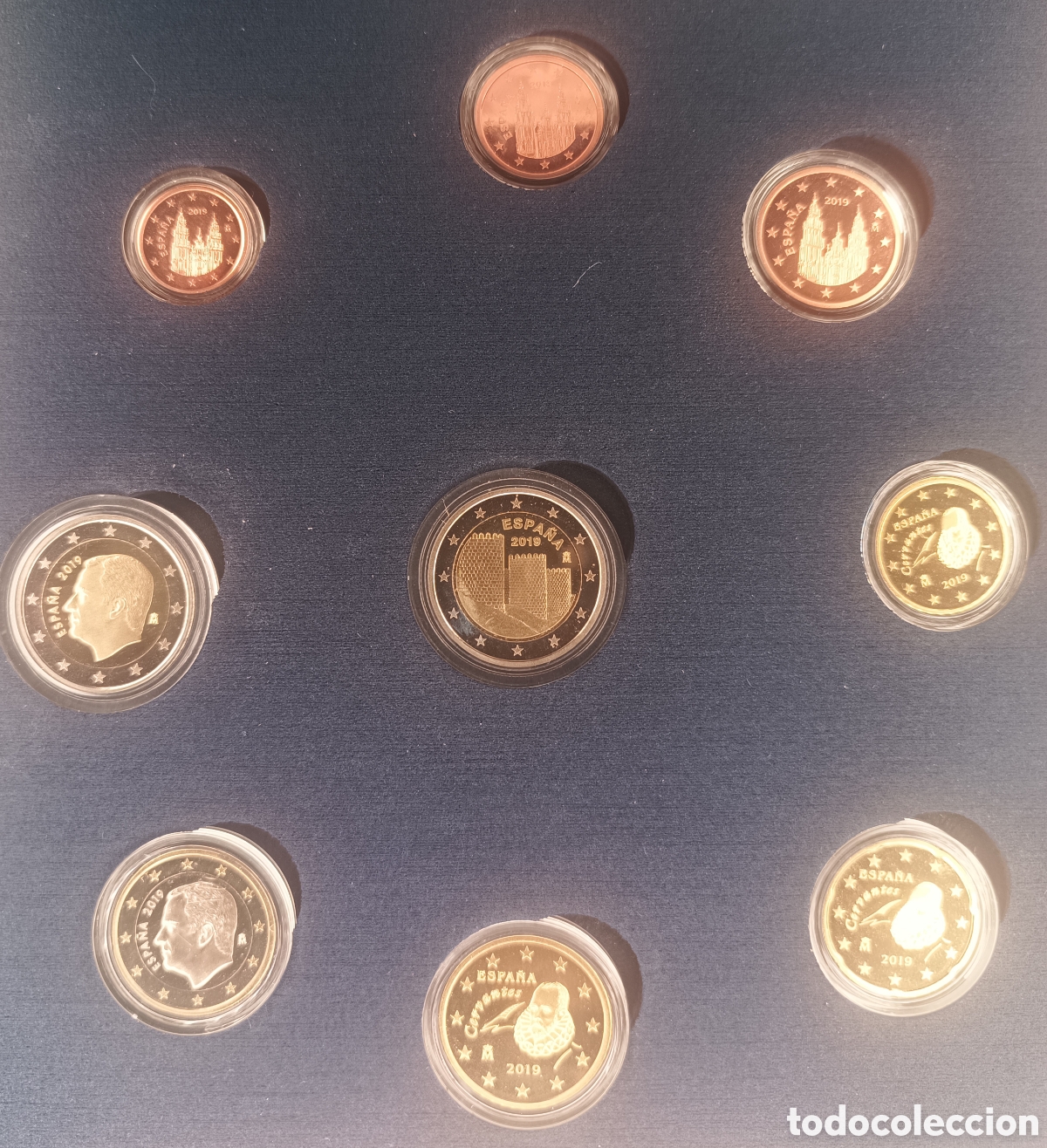 Monedas FNMT: 2019, EUROSET PROOF ESPA&Ntilde;A - Foto 4