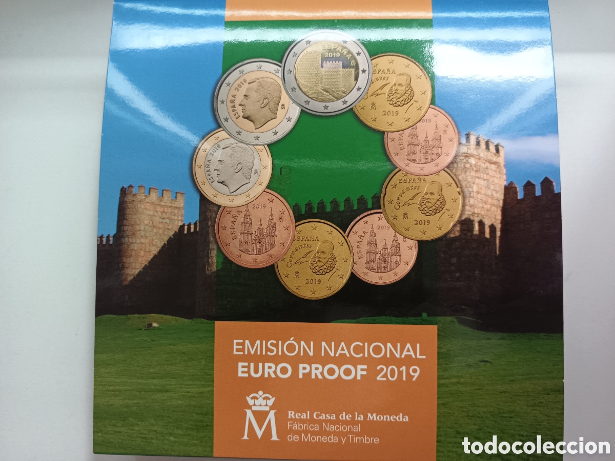 Monedas FNMT: 2019, EUROSET PROOF ESPA&Ntilde;A - Foto 2