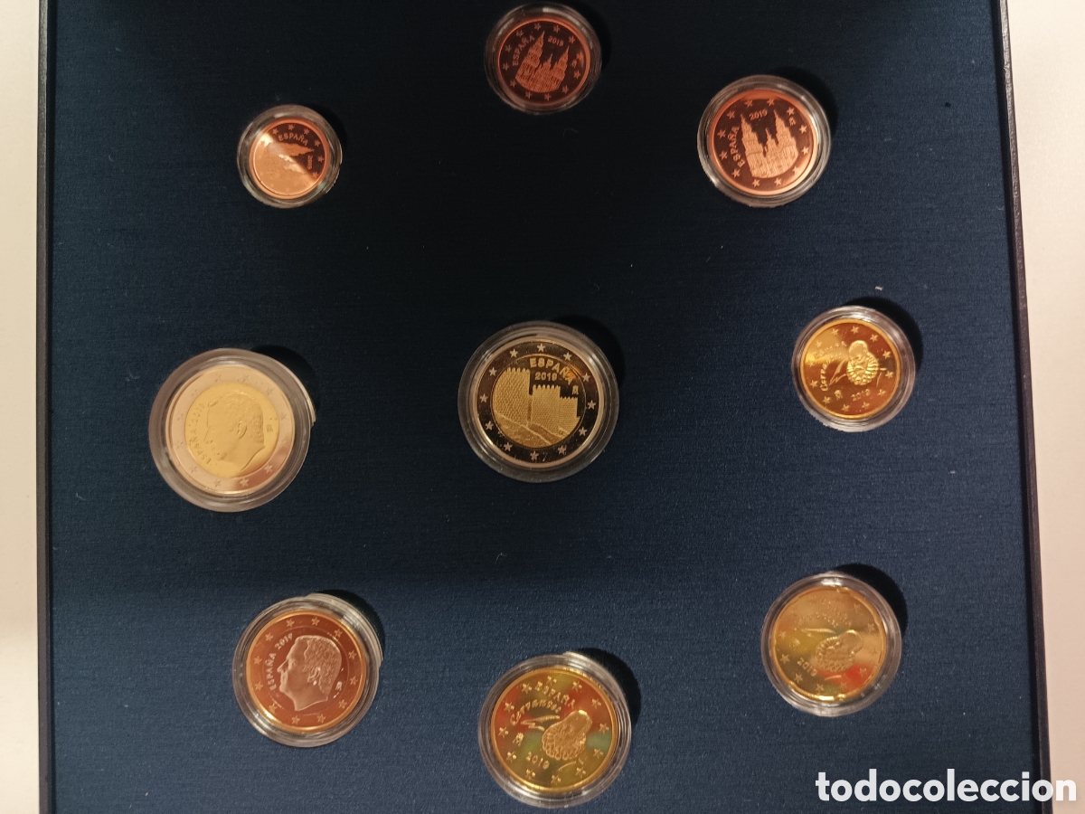 Monedas FNMT: 2019, EUROSET PROOF ESPA&Ntilde;A - Foto 7