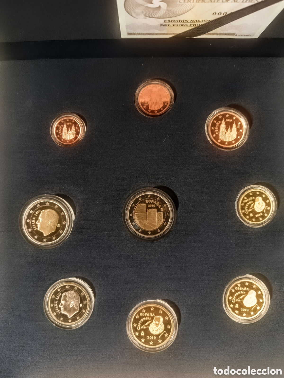 Monedas FNMT: 2019, EUROSET PROOF ESPA&Ntilde;A