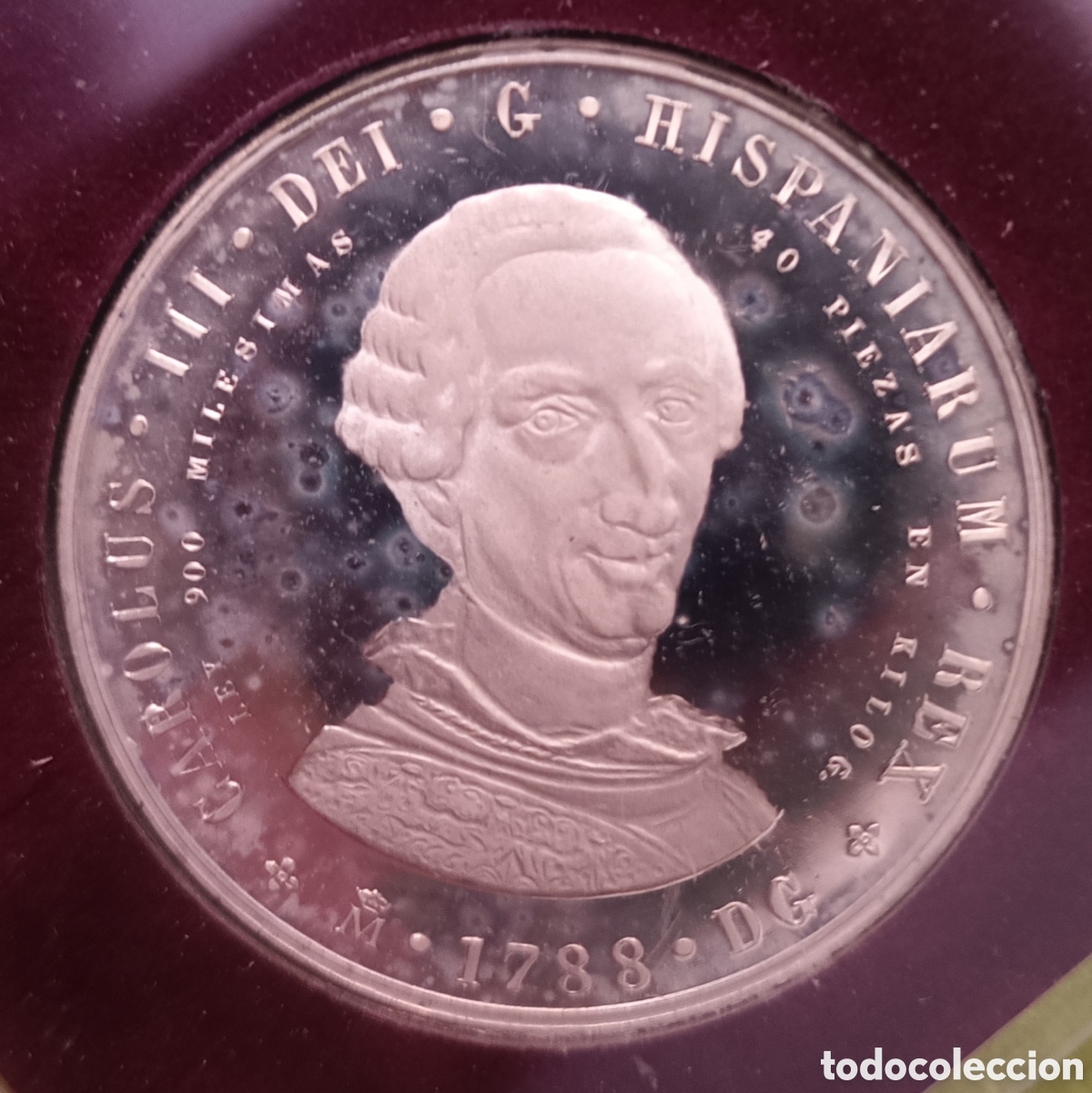 Monedas FNMT: 1988, BICENTENARIO DE CARLOS III.