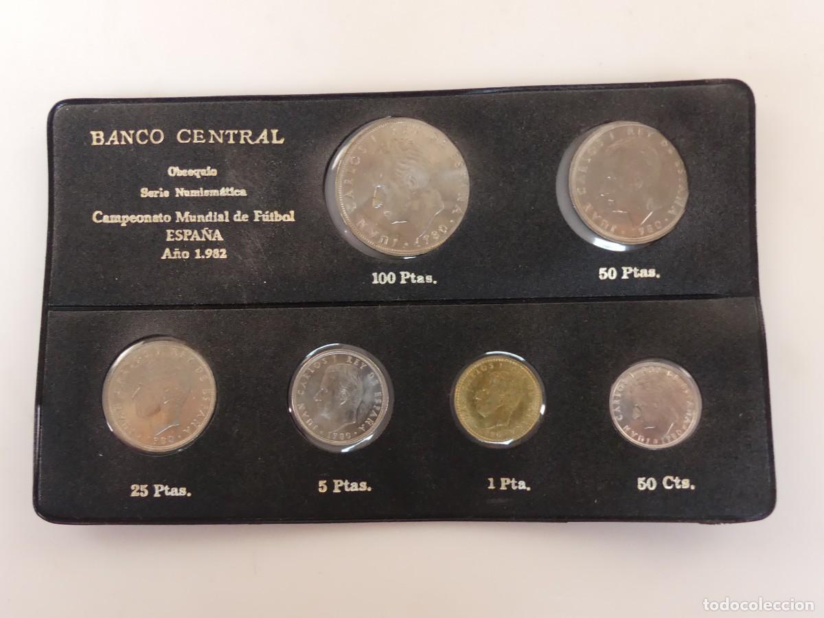 FNMT-M&uuml;nzen: Campeonato mundial de f&uacute;tbol Serie Numism&aacute;tica Espa&ntilde;a a&ntilde;o 1982