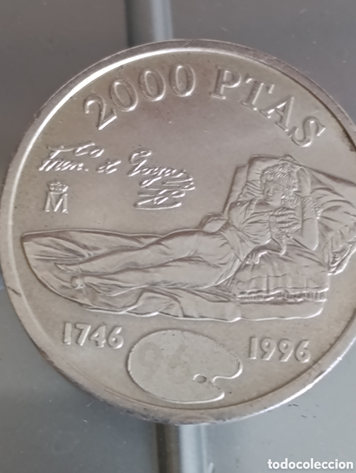 FNMT-M&uuml;nzen: Espa&ntilde;a. Juan Carlos I. 2000 Pesetas 1996 Conmemorativa Goya FNMT