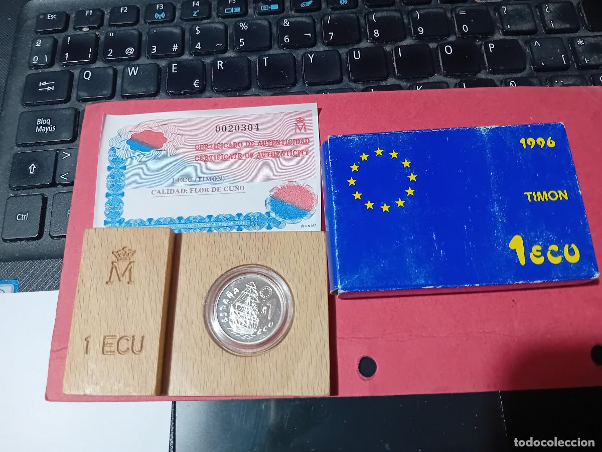 Monedas FNMT: ESPA&Ntilde;A 1 ECU 1996, TIMON