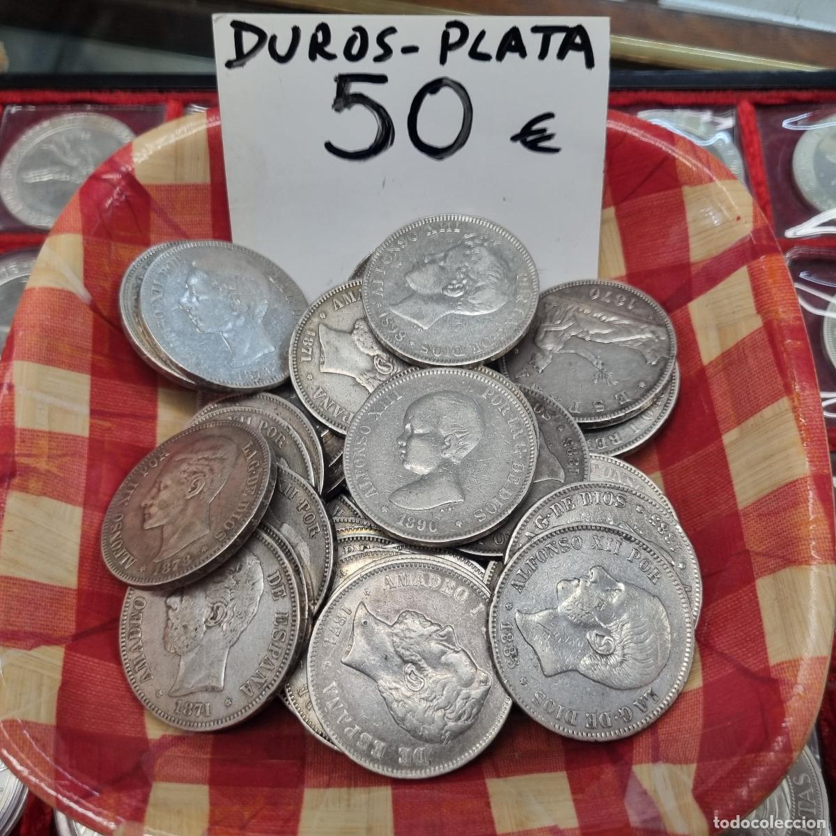 Monedas FNMT: 1 MONEDA DE 5 PESETAS PLATA CENTENARIO MBC ORIGINAL