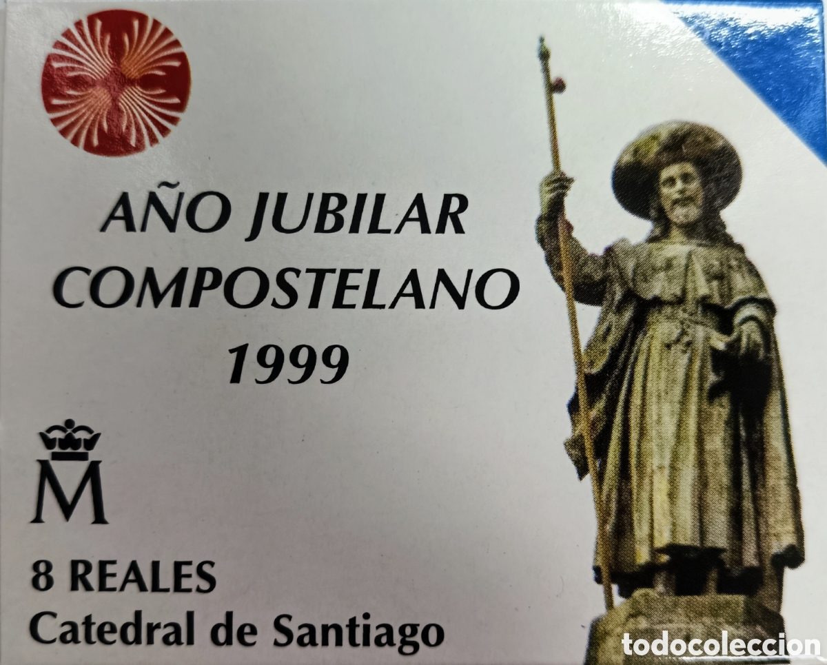 Monedas FNMT: 1999, CATEDRAL DE SANTIAGO, MONEDA DE 2000 PESETAS COLECCI&Oacute;N