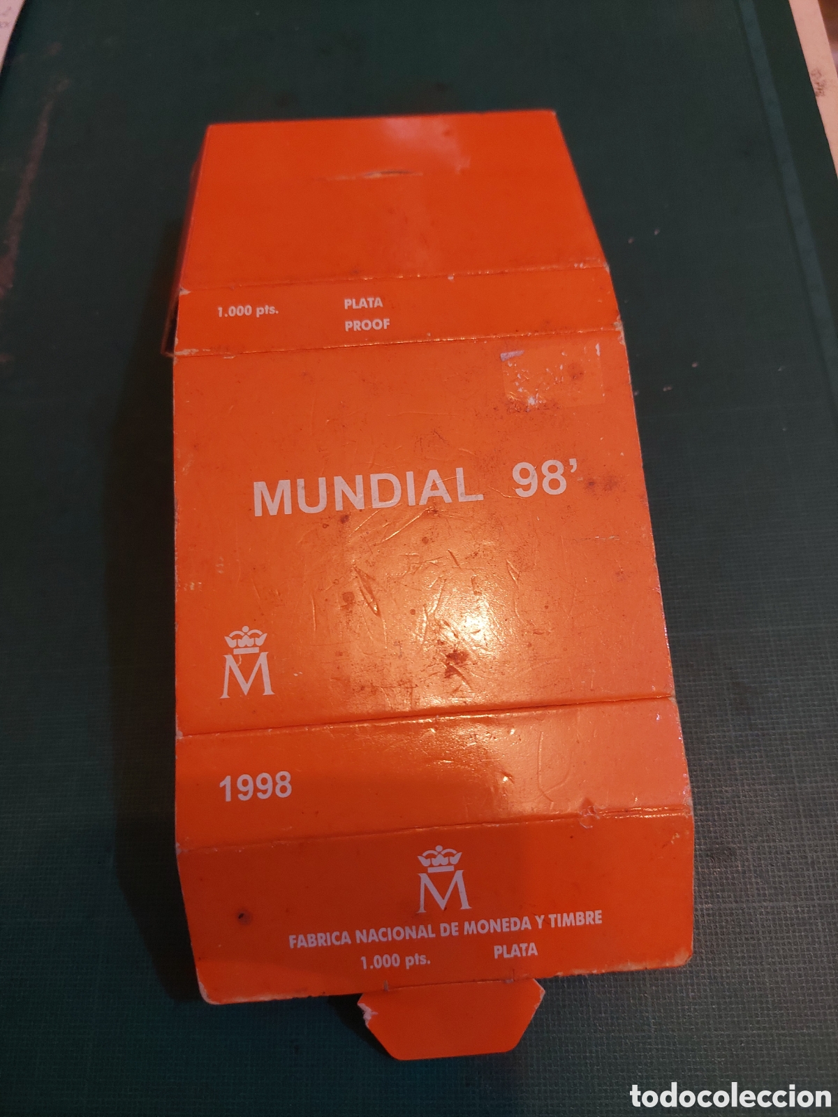 Monedas FNMT: FUNDA MUNDIAL 98 1000 PESETAS FNMT