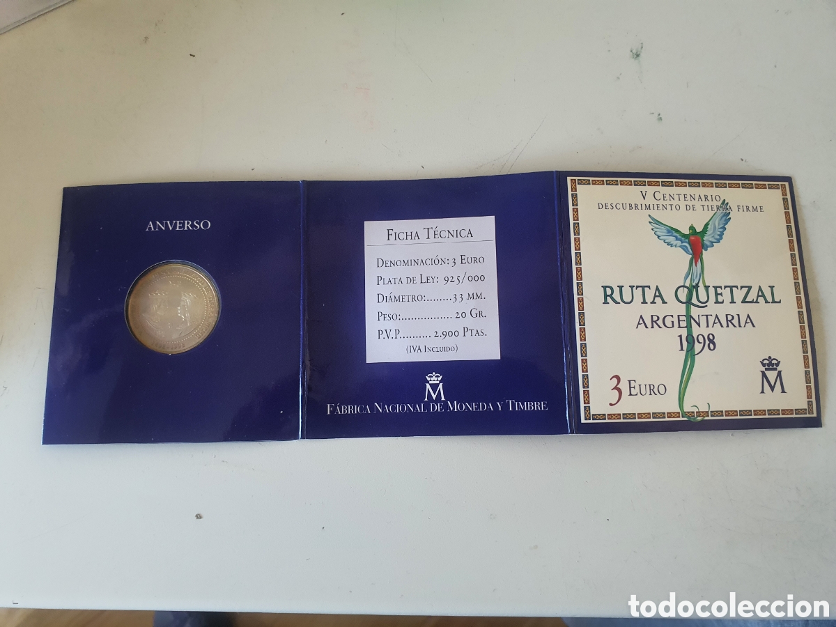 Monedas FNMT: moneda colecci&oacute;n conmemorativa V centenario - Foto 16