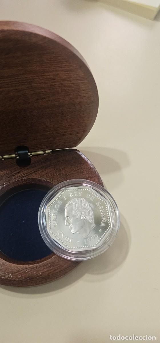 Monedas FNMT: Moneda milenio FNMT 1999 plata - Foto 2