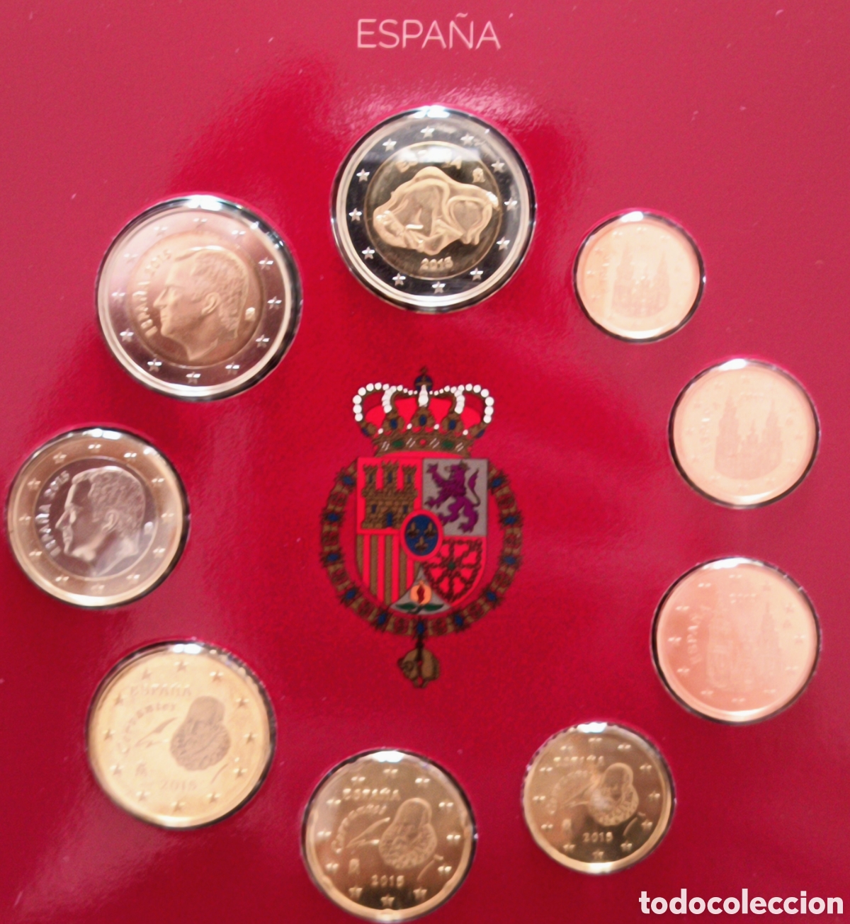 FNMT-M&uuml;nzen: 2015, EUROSET ESPA&Ntilde;A