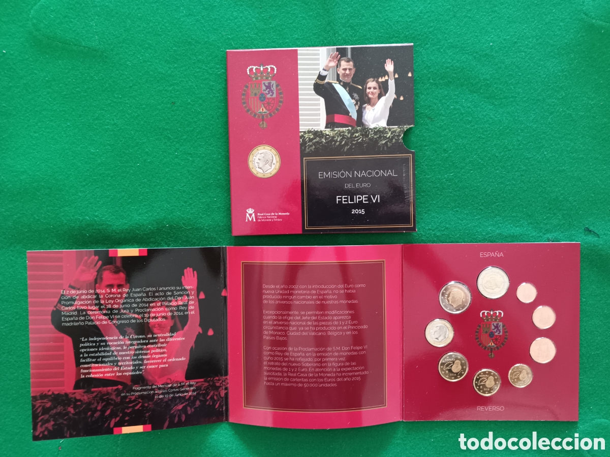 Monedas FNMT: 2015, EUROSET ESPA&Ntilde;A - Foto 13