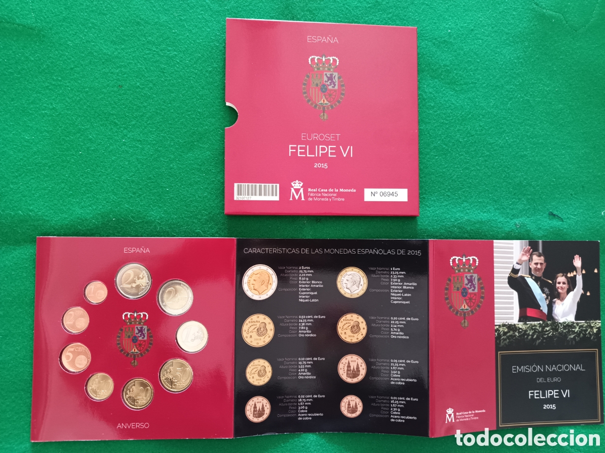 Monedas FNMT: 2015, EUROSET ESPA&Ntilde;A - Foto 14
