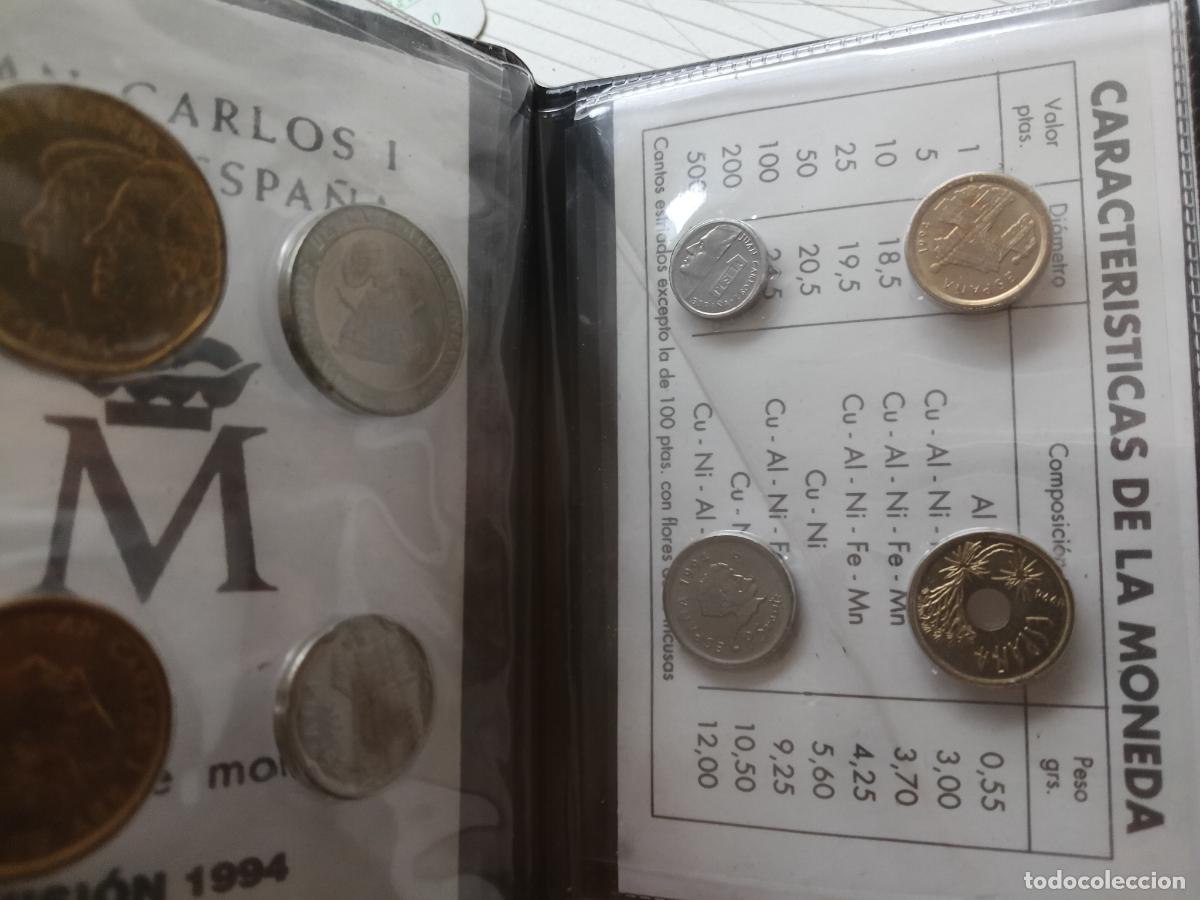 Monedas FNMT: ESPA&Ntilde;A - CARTERA DE LAS MONEDAS ESPA&Ntilde;OLAS DEL A&Ntilde;O 1994 SC - Foto 3