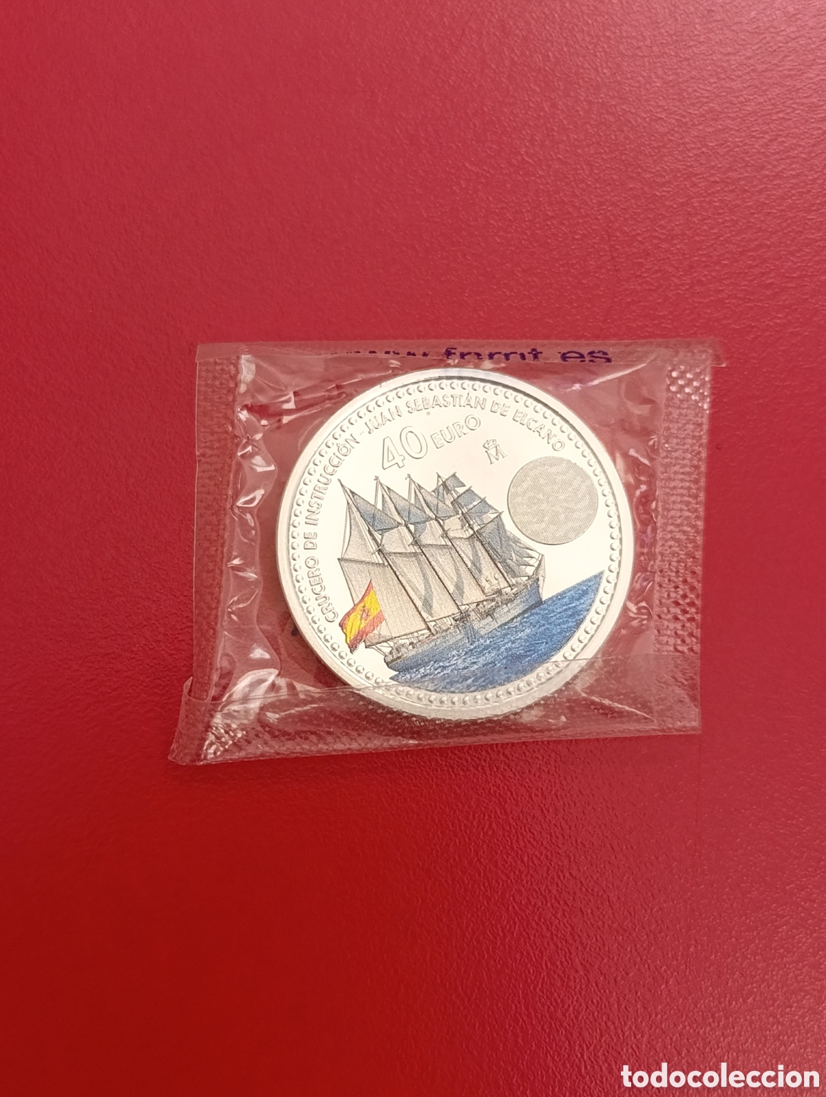 Monedas FNMT: Moneda Conmemorativa &ldquo;Juan Sebasti&aacute;n de Elcano&rdquo; &mdash; 40 &euro; Plata de Espa&ntilde;a (2025)