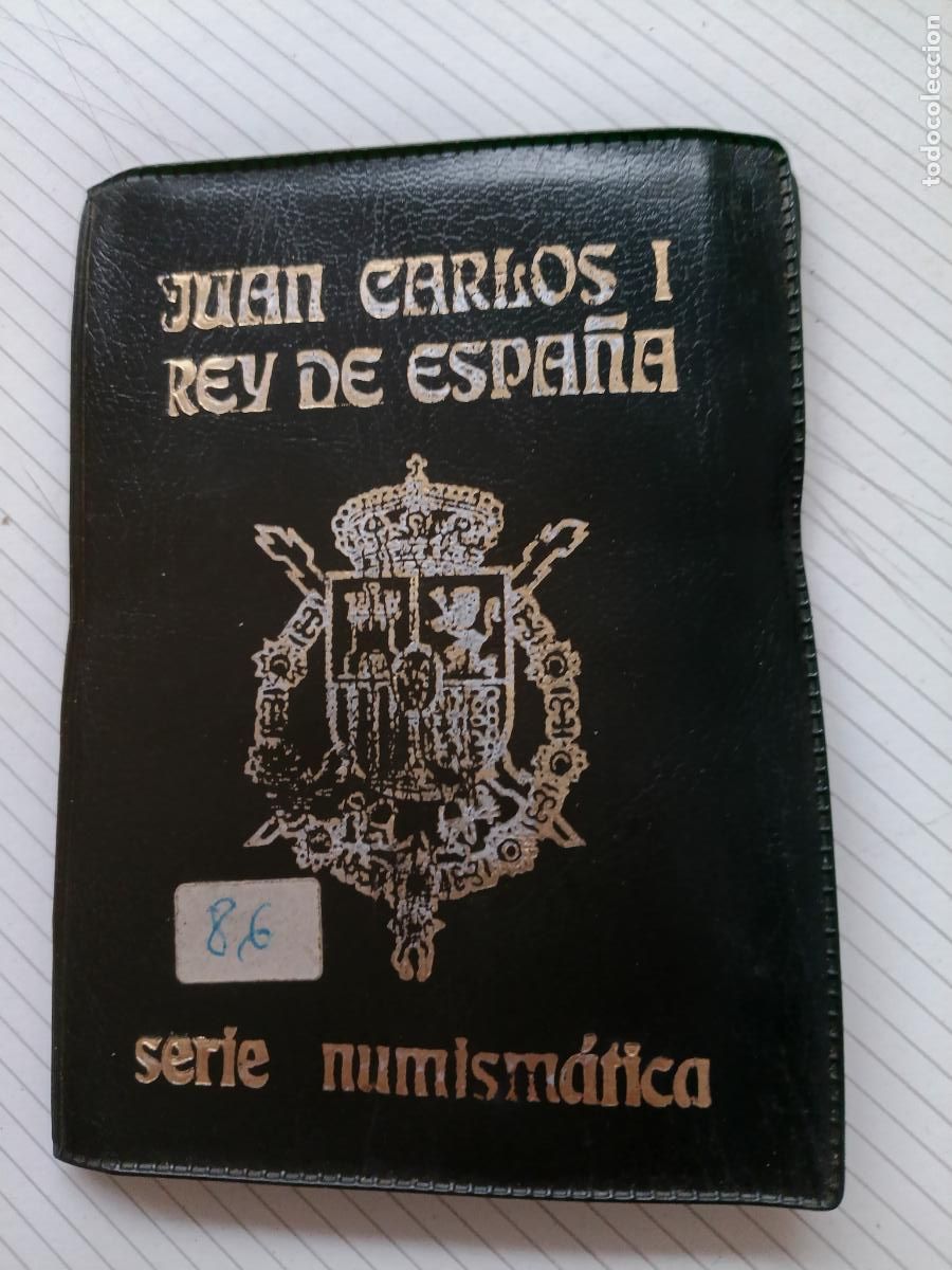 FNMT Coins: CARTERA PESETAS SERIE NUMISMATICA DE JUAN CARLOS I DEL A&Ntilde;O 1986 SC