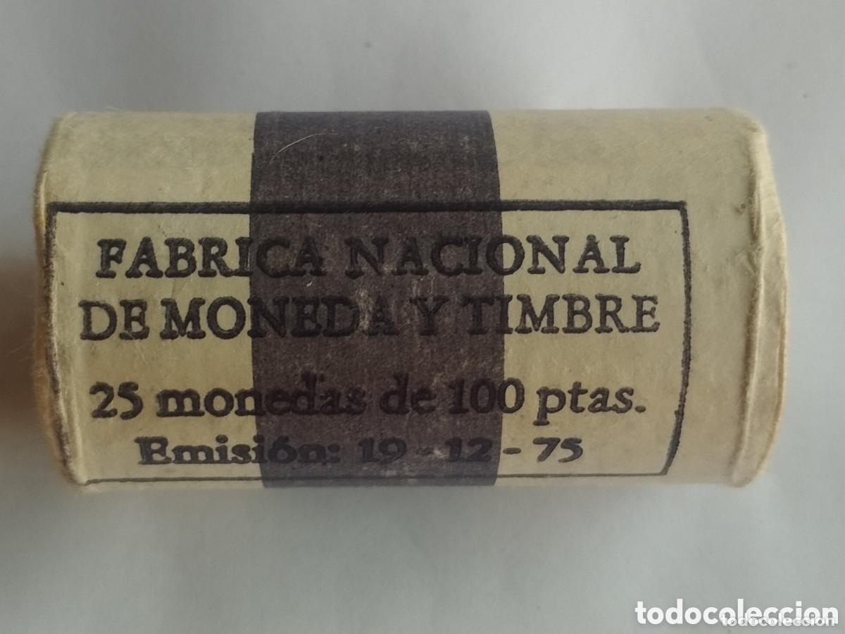 Monete FNMT: CARTUCHO DE LA FNMT DE 100 PESETAS JUAN CARLOS I 1980 ESTRELLA 80 (25 MONEDAS)