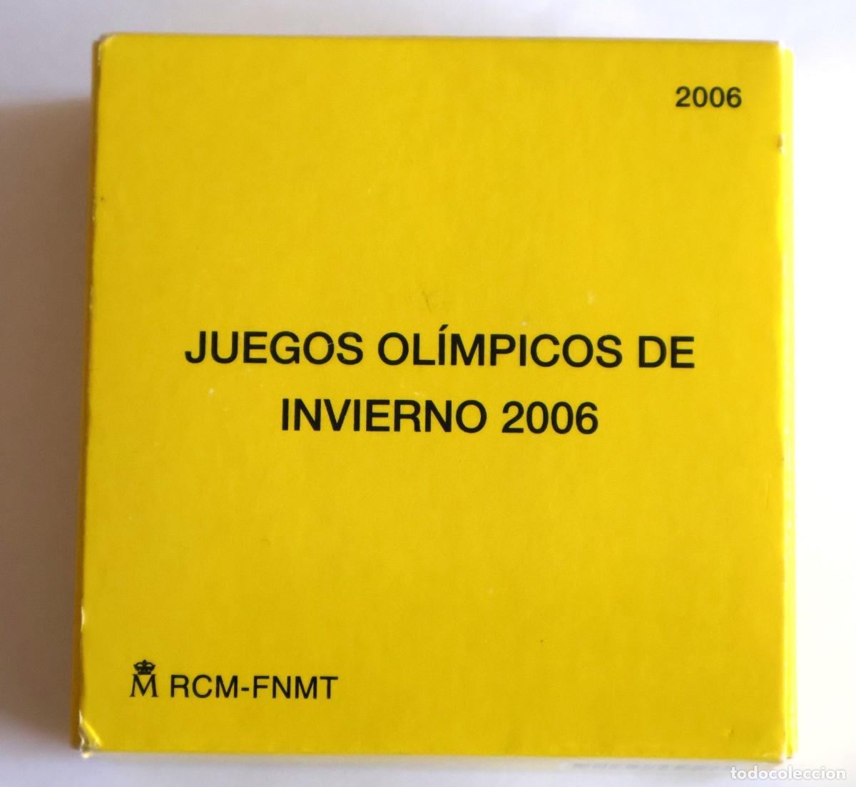 Monete FNMT: MONEDA DE 10 EUROS JUEGOS OL&Iacute;MPICOS DE INVIERNO 2006
