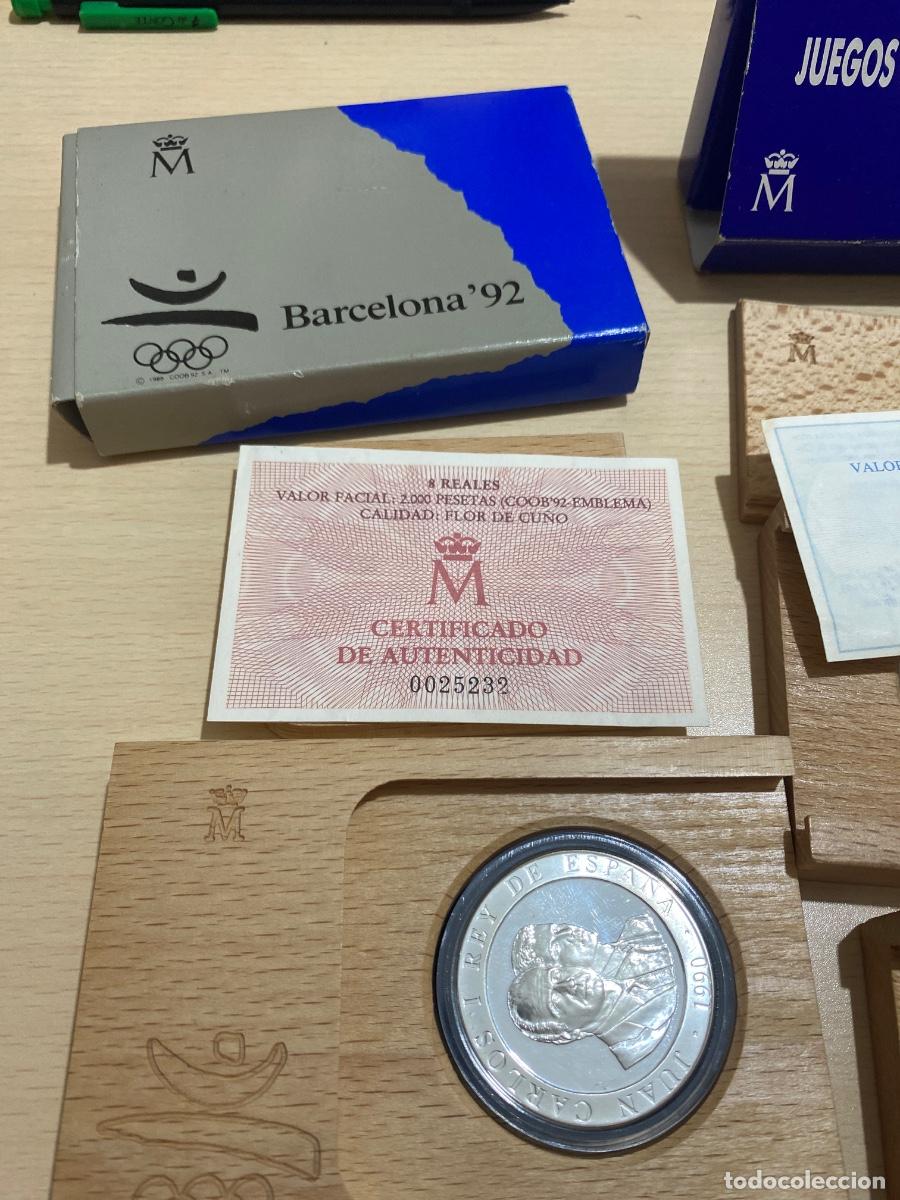 Monedas FNMT: Lote monedas plata Espa&ntilde;a - Foto 2