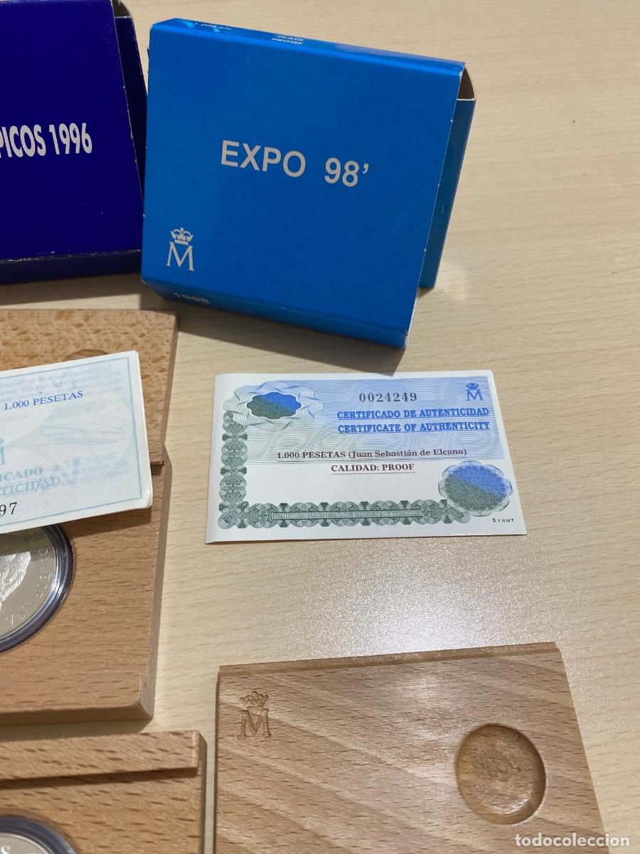 Monedas FNMT: Lote monedas plata Espa&ntilde;a - Foto 4