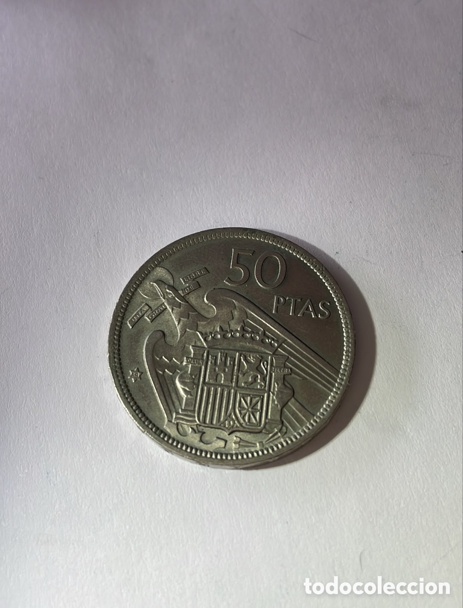 Monedas FNMT: 50 pesetas 1957 UNA LIBRE GRANDE * 58 *