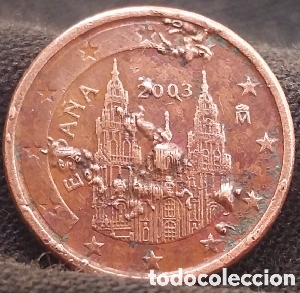 Monedas FNMT: 2 C&eacute;ntimos Espa&ntilde;a 2003 - Error Catastr&oacute;fico Doubled-Die - MBC - Foto 7