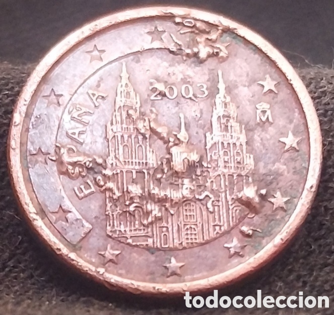 Monedas FNMT: 2 C&eacute;ntimos Espa&ntilde;a 2003 - Error Catastr&oacute;fico Doubled-Die - MBC - Foto 8