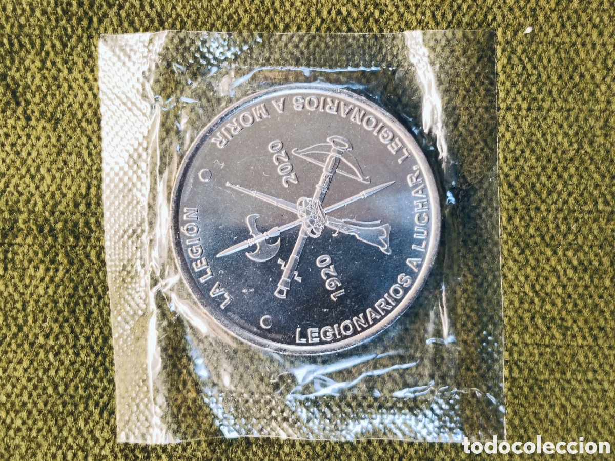 Monedas FNMT: MEDALLA ESPA&Ntilde;A - ANIVERSARIO 100 A&Ntilde;OS LEGI&Oacute;N ESPA&Ntilde;OLA - F.N.M.T. (CUPRON&Iacute;QUEL) DI&Aacute;METRO 33MM. (SC).