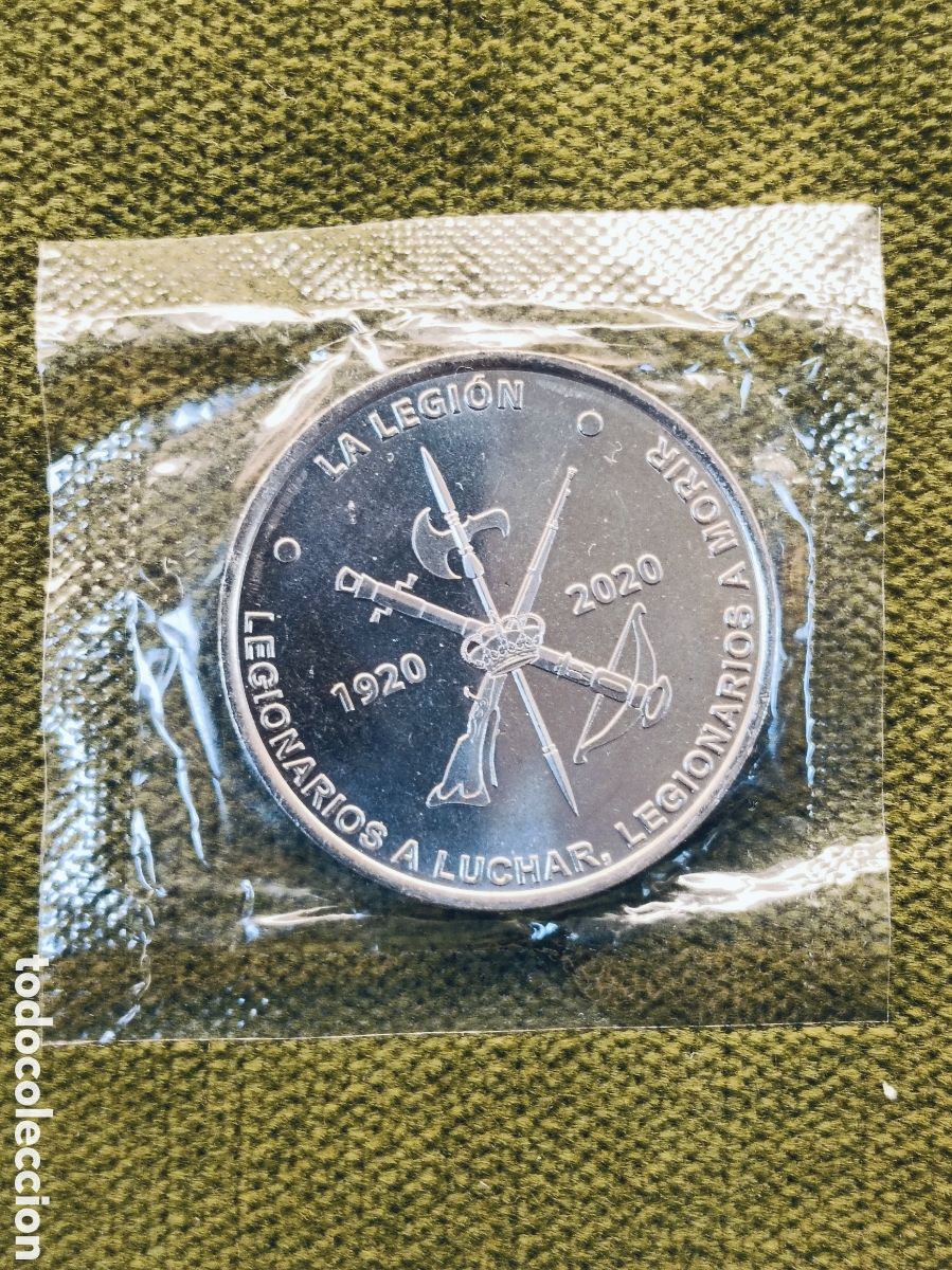Monedas FNMT: MEDALLA ESPA&Ntilde;A - ANIVERSARIO 100 A&Ntilde;OS LEGI&Oacute;N ESPA&Ntilde;OLA - F.N.M.T. (CUPRON&Iacute;QUEL) DI&Aacute;METRO 33MM. (SC).