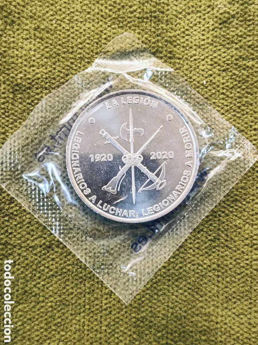 Monedas FNMT: MEDALLA ESPA&Ntilde;A - ANIVERSARIO 100 A&Ntilde;OS LEGI&Oacute;N ESPA&Ntilde;OLA - F.N.M.T. (CUPRON&Iacute;QUEL) DI&Aacute;METRO 33MM. (SC).